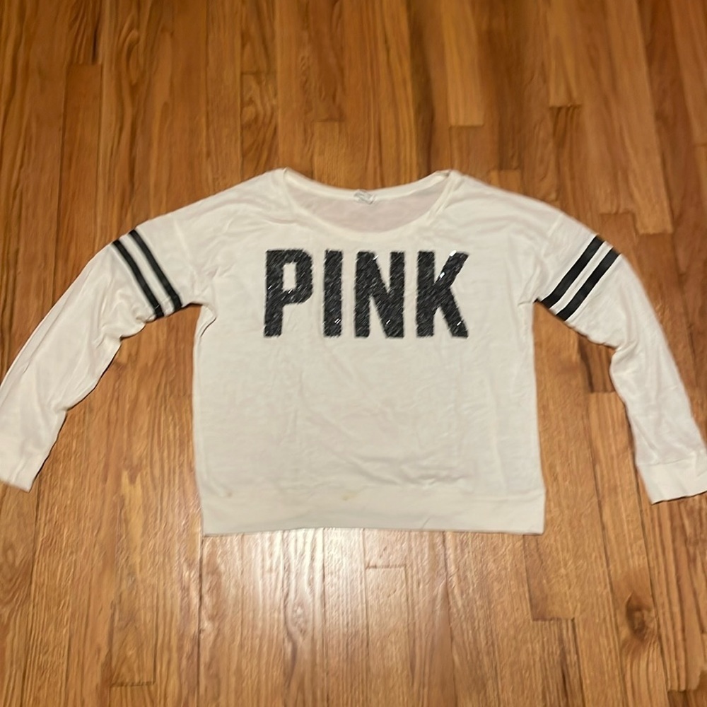 Victoria’s Secret PINK Sequin Long Sleeve
